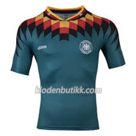 Tyskland Retro Borte Fotballdrakt 1994 Kortermet